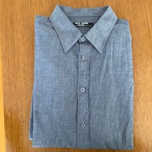 Men’s 100%cotton button down shirt